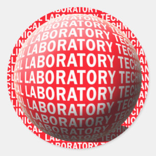 STICKER ROND CLT SPHÈRE SANG DROP CLINIQUE LABORATOIRE TECHNIQU