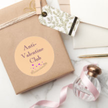 Club Anti Saint-Valentin Mignon Art Minimaliste Pa