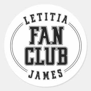 Sticker Rond Club de fans de Letitia James