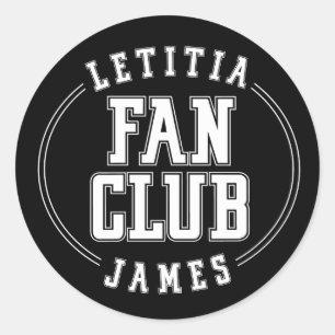 Sticker Rond Club de fans de Letitia James