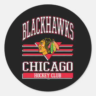 Sticker Rond Club de hockey sur glace des Blackhawks de Chicago