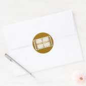 Sticker Rond Club de lecture (Enveloppe)