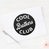 Sticker Rond Club des Frères cool I (Enveloppe)
