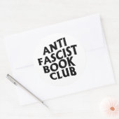 Sticker Rond Club du livre anti-fasciste (Enveloppe)