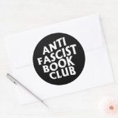 Sticker Rond Club du livre anti-fasciste (Enveloppe)
