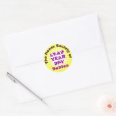STICKER ROND CLUB JOURNAL LEAP (Enveloppe)