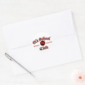 Sticker Rond club toyota old school (Enveloppe)