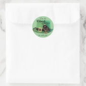 Sticker Rond Cluck of the Irish (Sac)