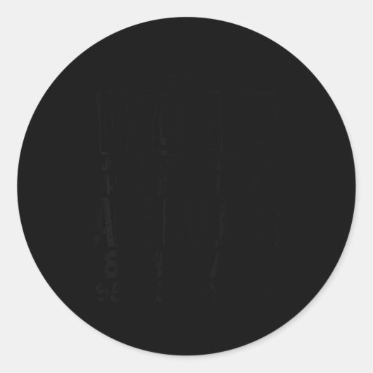 Sticker Rond Clumsy Person , Funny Humor Quote , Floor Hates Me (Devant)