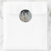 Sticker Rond Cluster Crystal Energy Quartz (Sac)