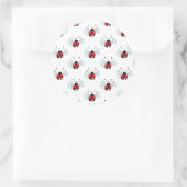 Sticker Rond Coccinelle (Sac)