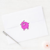 Sticker Rond Cochon (Enveloppe)