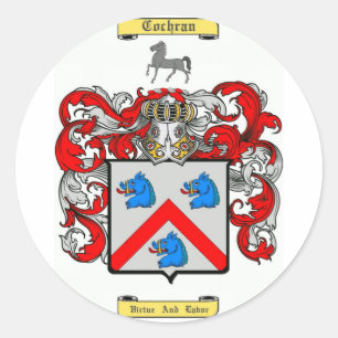 Sticker Rond cochran