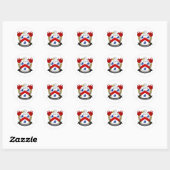 Sticker Rond Cochran Family Crest (Feuille)