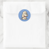 Sticker Rond Cockapoo (Sac)