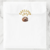 Sticker Rond Cockapoo Dog (Sac)