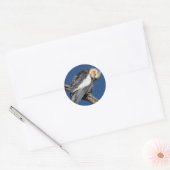 Sticker Rond Cockatiel (Enveloppe)