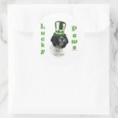 Sticker Rond Cocker Spaniel Lucky Paws (Sac)