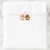 Sticker Rond Cocker Spaniel Princess (Sac)