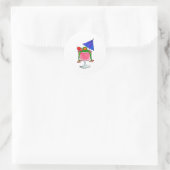 Sticker Rond Cocktail Frog (Sac)