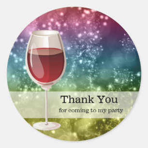 Sticker Rond Cocktails