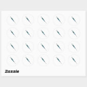 Sticker Rond Code injection conception drôle pour les développe (Feuille)