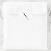 Sticker Rond Code injection conception drôle pour les développe (Sac)