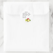 Sticker Rond Code PLU pour les pommes (Sac)