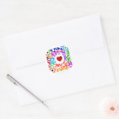 Sticker Rond Code QR (Enveloppe)