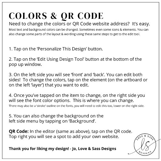 Sticker Rond Code QR du menu Analyse du logo de l'entreprise