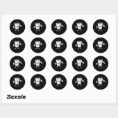 Sticker Rond Codéine Purple Boire Sizzurp Double Coupe Lean (Feuille)