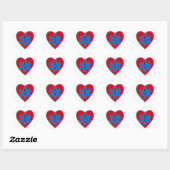 Sticker Rond Coeur EMT (Feuille)