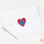 Sticker Rond Coeur EMT (Enveloppe)