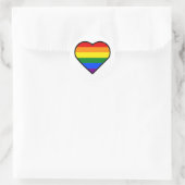 STICKER ROND CŒUR FIERTE (Sac)