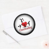 Sticker Rond Coeur I unique (Enveloppe)