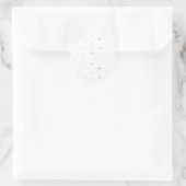 Sticker Rond Coeurs et amour (Sac)