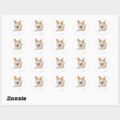 Sticker Rond Cogi (Feuille)