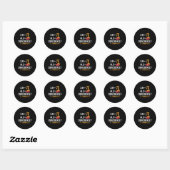 Sticker Rond Coïncidence Pi Pie - Math Lover Pi Day Science (Feuille)