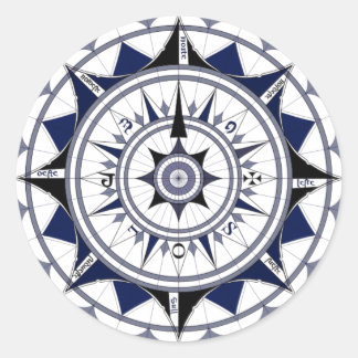 Sticker Rond Colecção Rosa dos Ventos