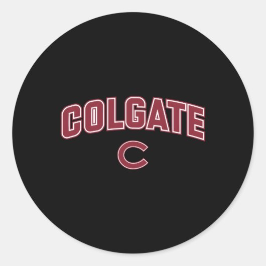 Sticker Rond Colgate Raiders Arrière (Devant)