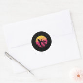 Sticker Rond Colibri (Enveloppe)