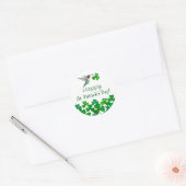 Sticker Rond Colibri de St. Patrick (Enveloppe)