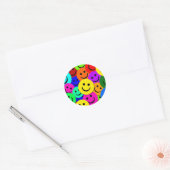 STICKER ROND COLLAGE (Enveloppe)