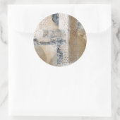 Sticker Rond Collage de dentelle I (Sac)