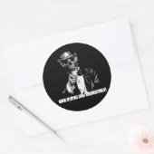 Sticker Rond collant de menace oncle (Enveloppe)