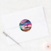 Sticker Rond collant mermaid 12 (Enveloppe)