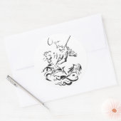 Sticker Rond Colle Ogum (Enveloppe)