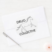 Sticker Rond Collectif Drughorse 3 (Enveloppe)
