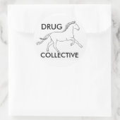 Sticker Rond Collectif Drughorse 3 (Sac)