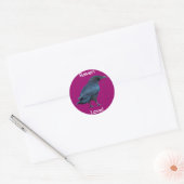 Sticker Rond Collection Black Raven III (Enveloppe)